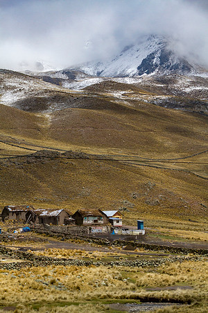 passing through the Andes