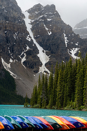 colors of Moraine Lake, Banff Natl Park