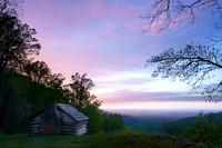 Sunrise at Trail Cabin