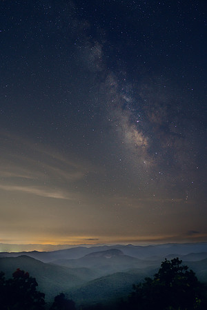 Milky Way over the Looking Glass