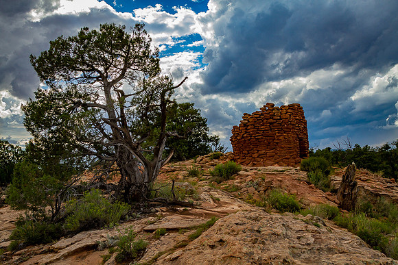 Cave Tower Ruins, Utah