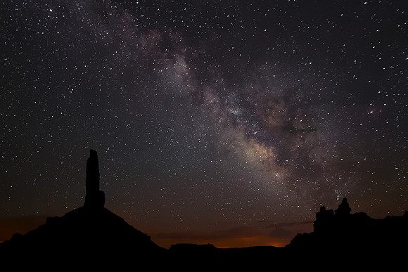 Milky Way over Valley of the Gods, UT