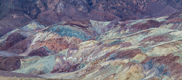 Pastel Rocks in Death Valley, CA