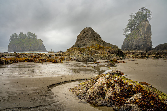 Changing Tides at Second Beach