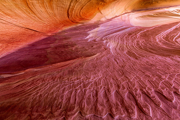 Sculpted Alcove in North Coyote Buttes, AZ