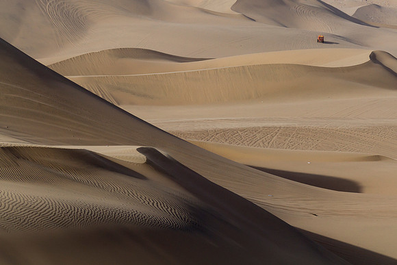 Dunes and buggies near Huacachina