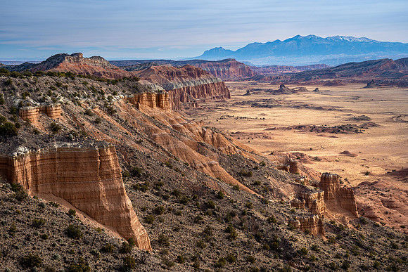 overlooking Upper South Desert