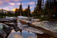 Merced River sunset