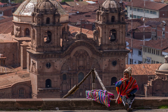 view over Cusco