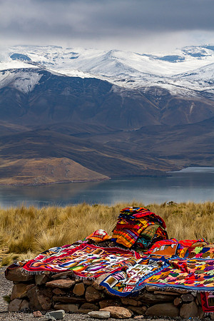 crossing through the Andes