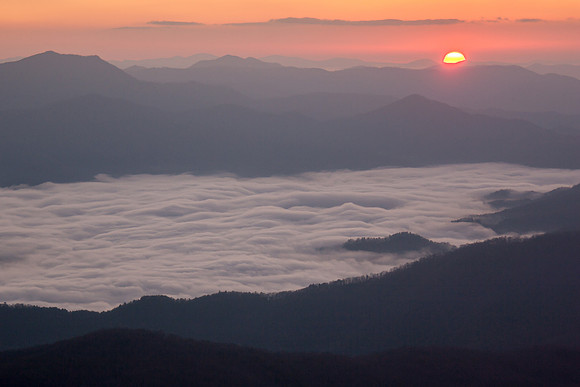 Sunrise on Mt. Sterling